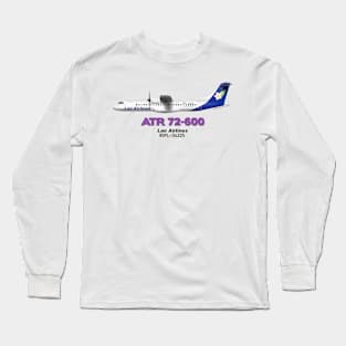 Avions de Transport Régional 72-600 - Lao Airlines Long Sleeve T-Shirt